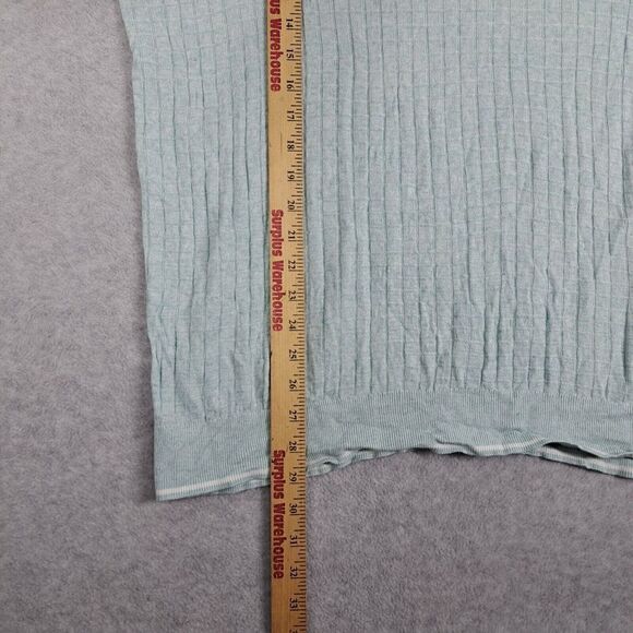 Ted Baker London Polo Shirt Womens Size 4 Viscose Linen Cotton - Picture 9 of 13